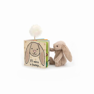 Jellycat If I Were A Bunny and Bashful Beige Bunny Small UK | 62871OMZT